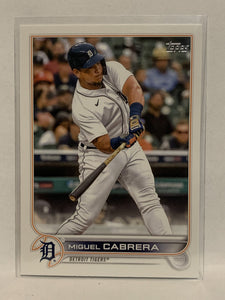 #194 Miguel Cabrera Detroit Tigers 2022 Topps Series 1 Baseball Card MLB