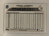 #194 Miguel Cabrera Detroit Tigers 2022 Topps Series 1 Baseball Card MLB