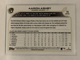 #78 Aaron Ashby Rookie Milwaukee Brewers 2022 Topps Series 1 Baseball Card MLB