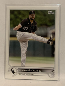 #291 Lucas Giolito Chicago White Sox 2022 Topps Series 1 Baseball Card MLB