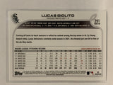 #291 Lucas Giolito Chicago White Sox 2022 Topps Series 1 Baseball Card MLB