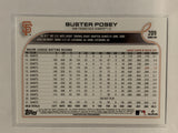 #209 Buster Posey San Francisco Giants 2022 Topps Series 1 Baseball Card MLB