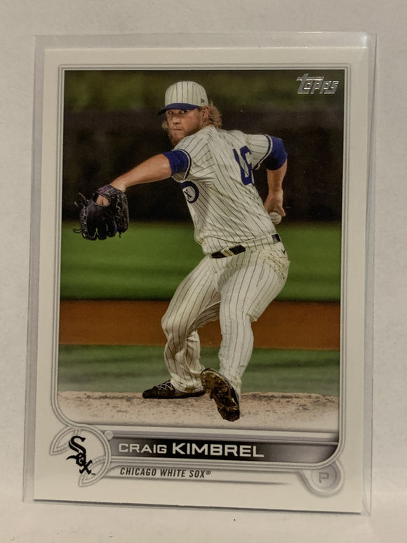 #2 Craig Kimbrel Chicago White Sox 2022 Topps Series 1 Baseball Card MLB