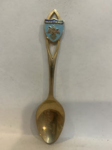 Melfort Saskatchewan Prairie Lily Souvenir Spoon