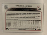 #225 Harrison Bader St Louis Cardinals 2022 Topps Series 1 Baseball Card MLB