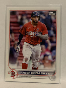 #8 Xander Bogaerts Boston Red Sox 2022 Topps Series 1 Baseball Card MLB