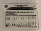 #72 Pedro Severino Rainbow Baltimore Orioles 2022 Topps Series 1 Baseball Card MLB