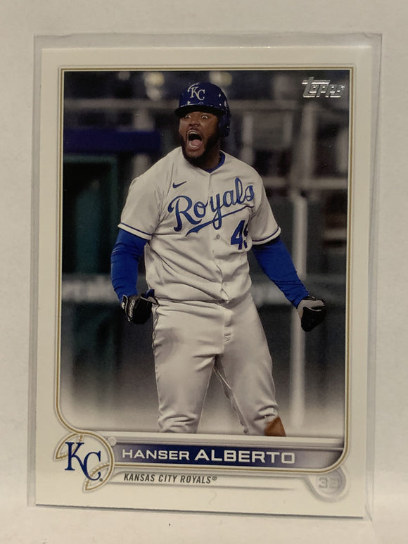 #53 Hanser Alberto Kansas City Royals 2022 Topps Series 1 Baseball Card MLB