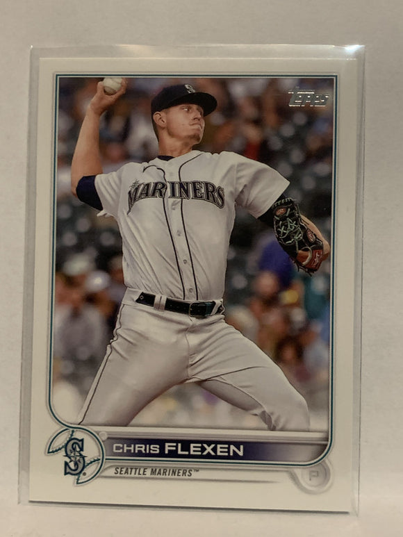 #311 Chris Flexen Seattle Mariners 2022 Topps Series 1 Baseball Card MLB