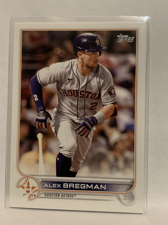 #68 Alex Bregman Houston Astros 2022 Topps Series 1 Baseball Card MLB