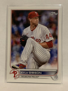 #57 Kyle Gibson Philadelphia Phillies 2022 Topps Series 1 Baseball Card MLB