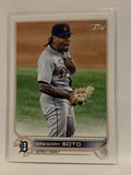 #17 Gregory Soto Detroit Tigers 2022 Topps Series 1 Baseball Card MLB