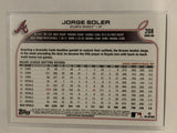 #208 Jorge Soler Atlanta Braves 2022 Topps Series 1 Baseball Card MLB