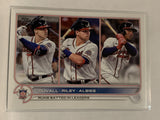 #181 Duvall Riley Albies Runs Batted in Leaders 2022 Topps Series 1 Baseball Card MLB