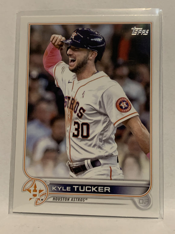 #319 Kyle Tucker Houston Astros 2022 Topps Series 1 Baseball Card MLB