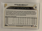 #307 Steven Brault Rainbow Pittsburgh Pirates 2022 Topps Series 1 Baseball Card MLB