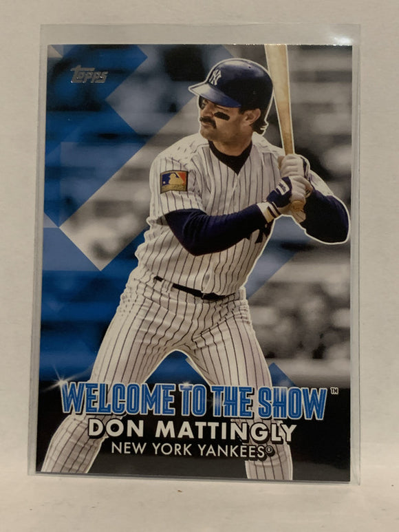 #WTTS-37 Don Mattingly New York Yankees 2022 Topps Series 1 Baseball Card MLB