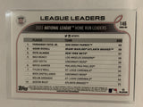 #146 Tatis Jr Duvall Alonso Home Run Leaders 2022 Topps Series 1 Baseball Card MLB