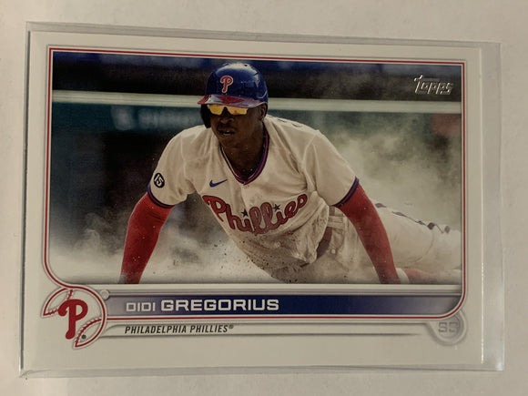 #44 Didi Gregorius Philadelphia Phillies 2022 Topps Series 1 Baseball Card MLB