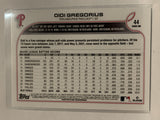 #44 Didi Gregorius Philadelphia Phillies 2022 Topps Series 1 Baseball Card MLB