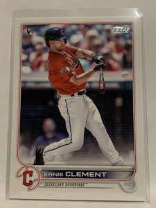 #71 Ernie Clement Rookie Cleveland Guardians 2022 Topps Series 1 Baseball Card MLB