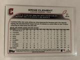 #71 Ernie Clement Rookie Cleveland Guardians 2022 Topps Series 1 Baseball Card MLB