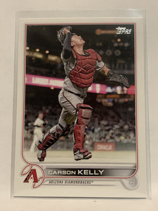 #177 Carson Kelly Arizona Diamondbacks 2022 Topps Series 1 Baseball Card MLB