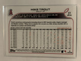 #27 Mike Trout Los Angeles Angels 2022 Topps Series 1 Baseball Card MLB