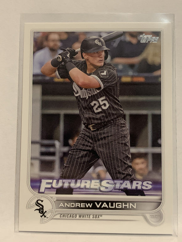 #120 Andrew Vanghn Future Stars Rookie Chicago White Sox 2022 Topps Series 1 Baseball Card MLB