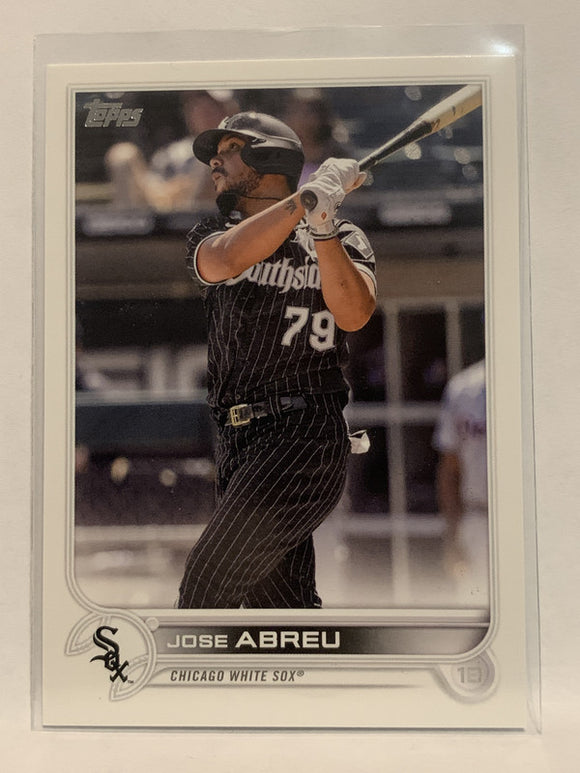 #84 Jose Abreu Chicago White Sox 2022 Topps Series 1 Baseball Card MLB