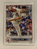 #30 Kyle Muller Rookie Atlanta Braves 2022 Topps Series 1 Baseball Card MLB