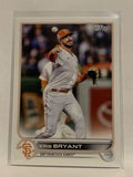 #86 Kris Bryant San Francisco Giants 2022 Topps Series 1 Baseball Card MLB