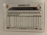 #86 Kris Bryant San Francisco Giants 2022 Topps Series 1 Baseball Card MLB