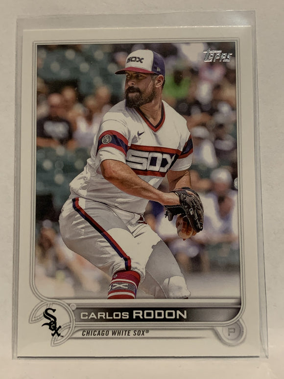 #282 Carlos Rodon Chicago White Sox 2022 Topps Series 1 Baseball Card MLB