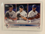 #270 Cole Flexen Matz Wins Leaders 2022 Topps Series 1 Baseball Card MLB