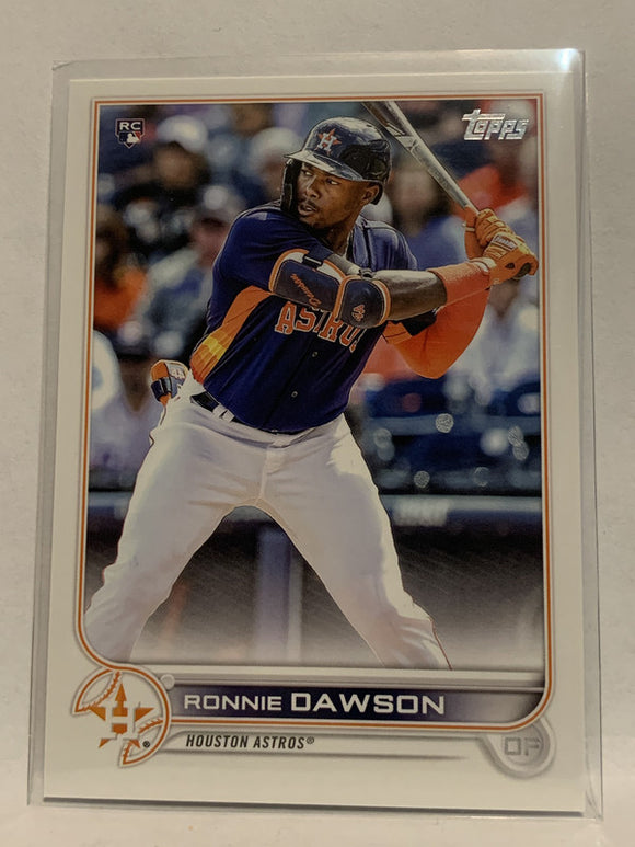 #231 Ronnie Dawson Rookie Houston Astros 2022 Topps Series 1 Baseball Card MLB