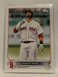 #182 J.D. Martinez Boston Red Sox 2022 Topps Series 1 Baseball Card MLB