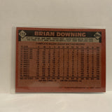 #772 Brian Downing Los Angeles Angels 1986 Topps Baseball Card II