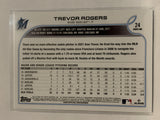 #24 Trevor Rogers All Star Rookie Miami Marlins 2022 Topps Series 1 Baseball Card MLB