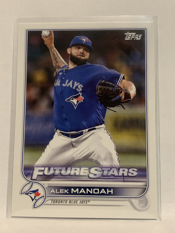 #248 Alex Mandah Future Stars Rookie Toronto Blue Jays 2022 Topps Series 1 Baseball Card MLB