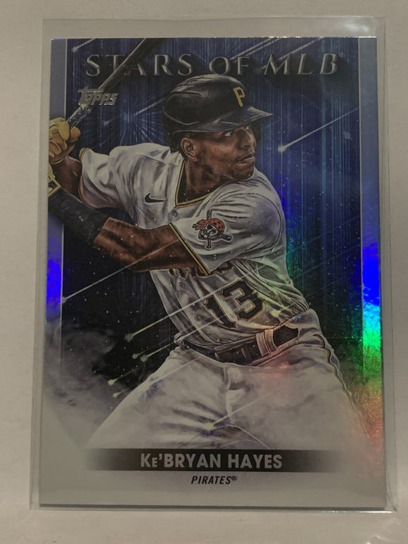 #SMLB-16 Ke'Bryan Hayes Stars of MLB Pittsburgh Pirates 2022 Topps Series 1 Baseball Card MLB