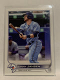 #33 Danny Jansen Toronto Blue Jays 2022 Topps Series 1 Baseball Card MLB