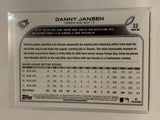 #33 Danny Jansen Toronto Blue Jays 2022 Topps Series 1 Baseball Card MLB