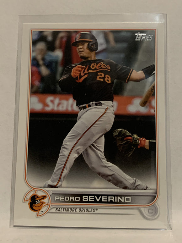 #72 Pedro Severino Rainbow Baltimore Orioles 2022 Topps Series 1 Baseball Card MLB