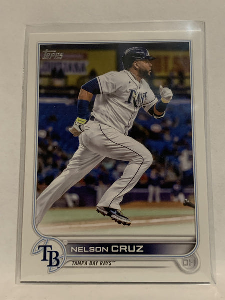 2022 Topps Series 1 Nelson Cruz MLB Baseball #104 Tampa Bay Rays