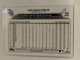 #104 Nelson Cruz Tampa Bay Rays 2022 Topps Series 1 Baseball Card MLB