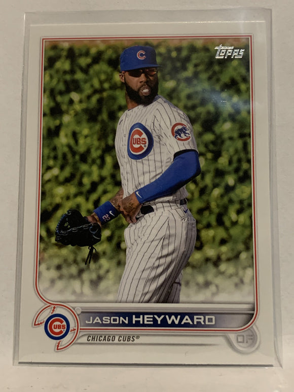 #323 Jason Heyward Chicago Cubs 2022 Topps Series 1 Baseball Card MLB