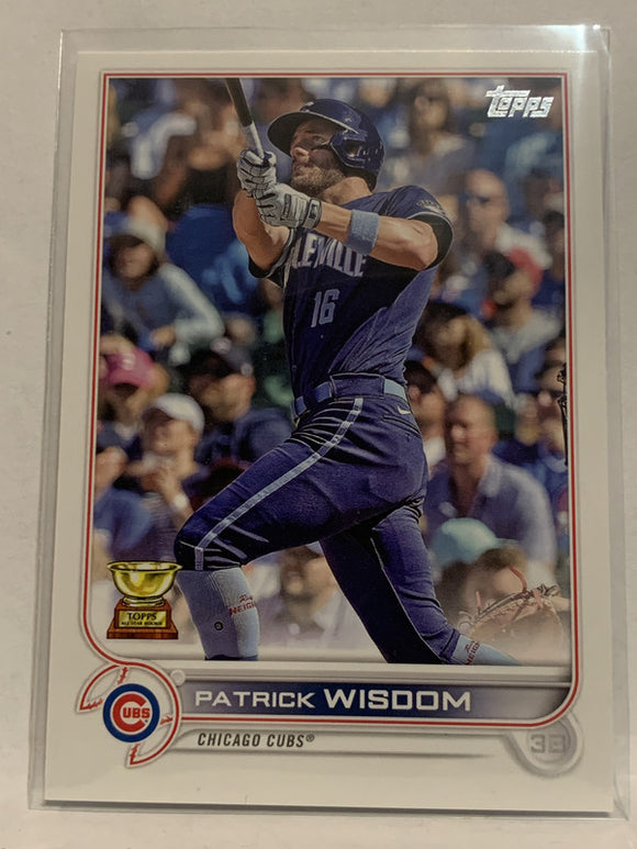 #271 Patrick Wisdom All Star Rookie Chicago Cubs 2022 Topps Series 1 Baseball Card MLB