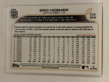 #272 Eric Hosmer   San Diego Padres 2022 Topps Series 1 Baseball Card MLB