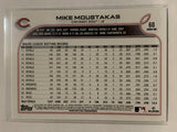 #60 Mike Moustakas Cincinnati Reds 2022 Topps Series 1 Baseball Card MLB